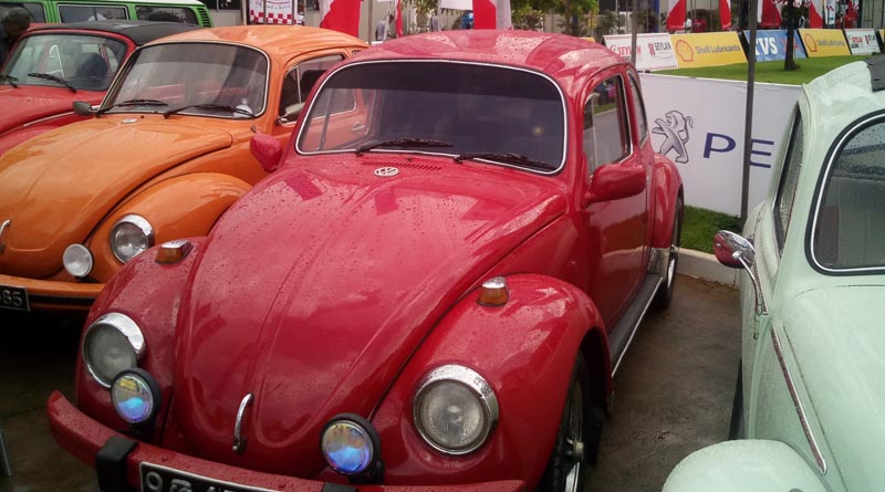 Volkswagon Beetle at Motorshow