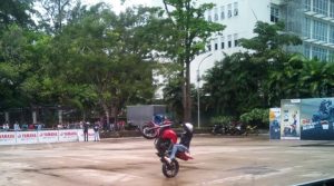 Yamaha stuntman